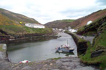 From the inner wall looking towards Boscastle