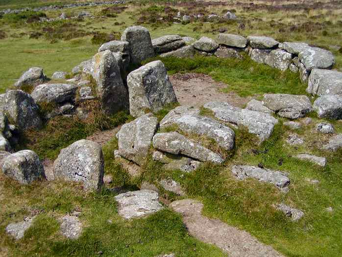 Stone hut, Grimspound, Dartmoor